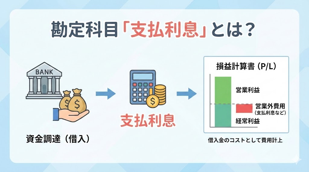 勘定科目「支払利息」とは？
